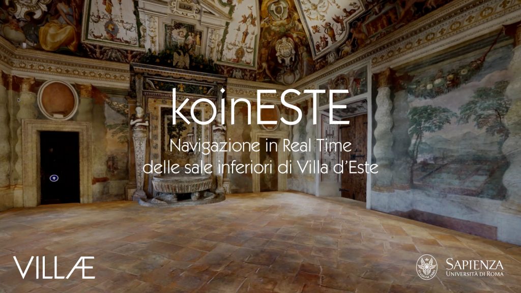 "koinESTE"_Villa d'Este: percorso digitale per tutti, progetto di accessibilità